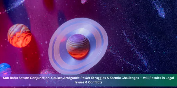 Sun Rahu Saturn Conjunction: Causes Arrogance Power Struggles & Karmic Challenges — will Results in Legal Issues & Conflicts